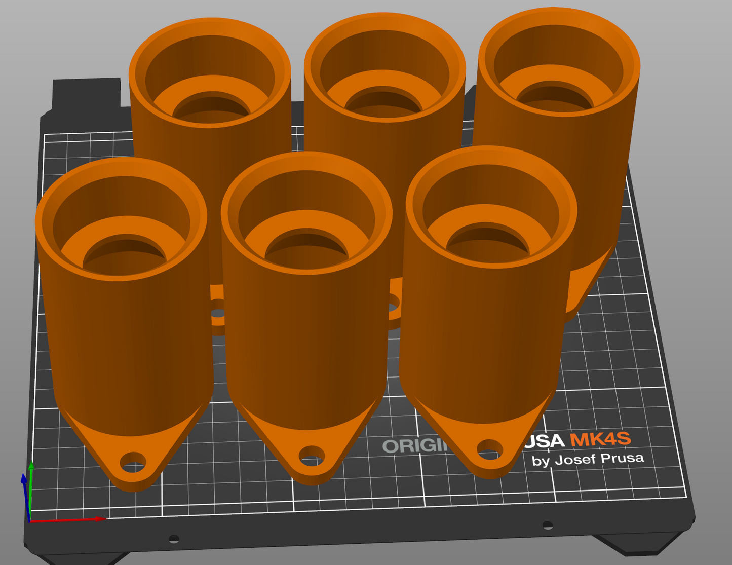 6 pack of ISO30-ER32 TOOL RACK HOLDERS