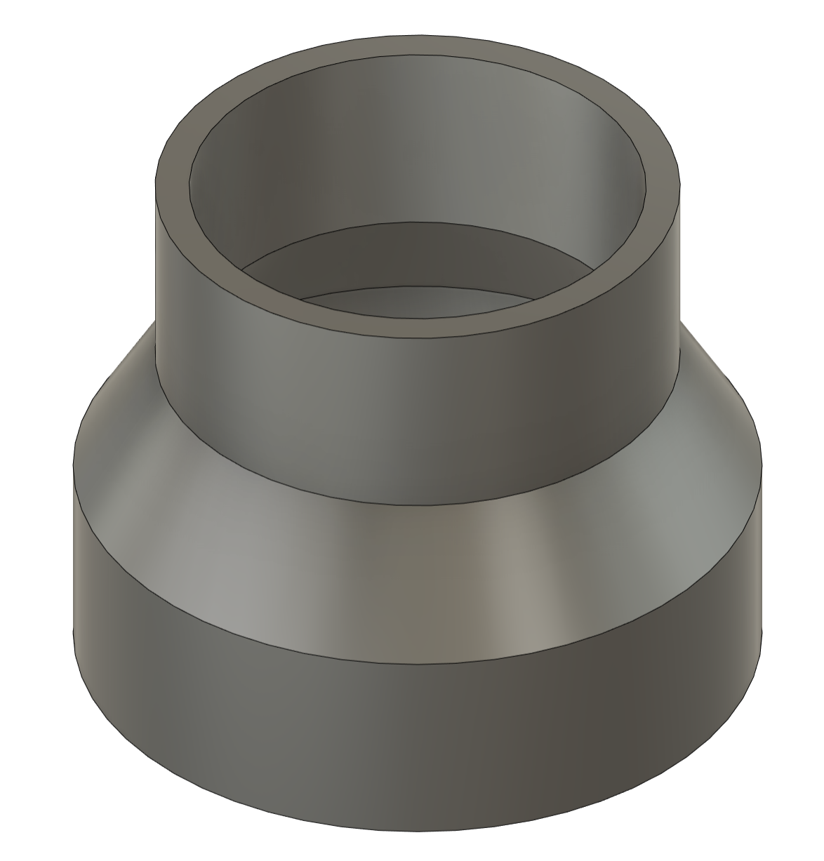 ADAPTER FOR 4" SCH40 TO 4" FLEX DUST HOSE